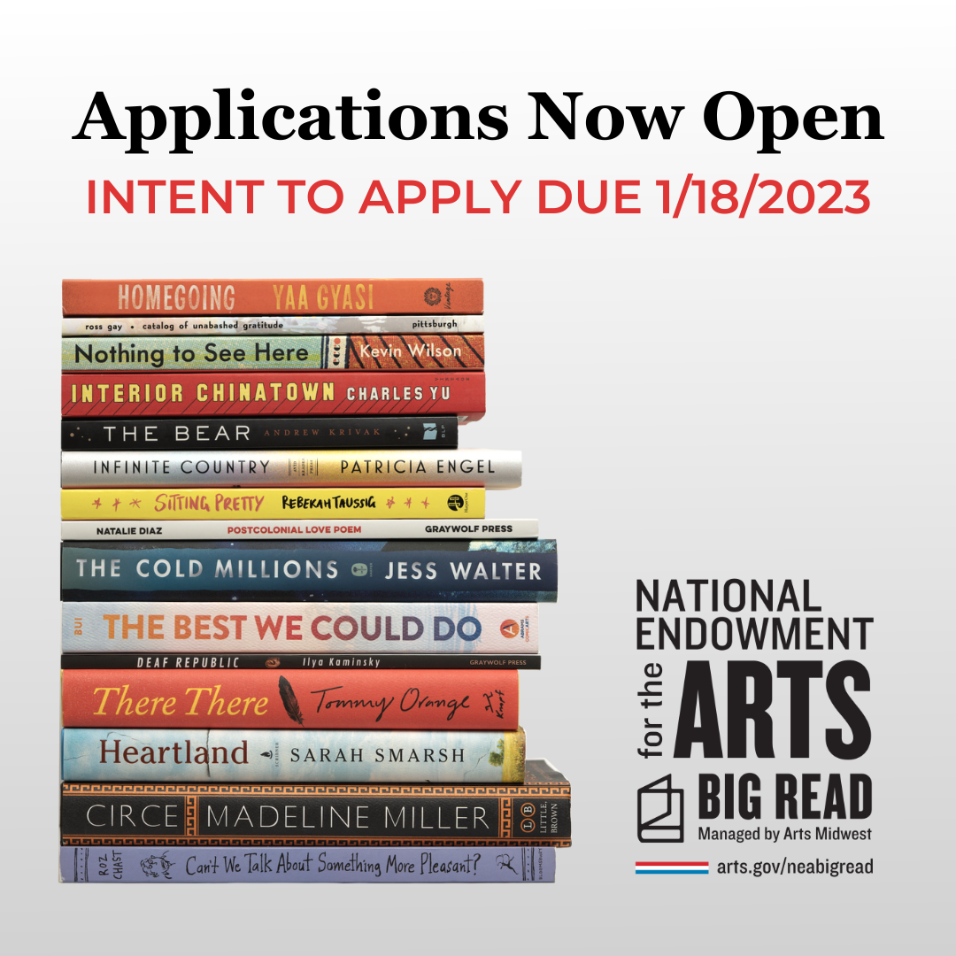 Applications Now Open for NEA Big Read Grants National Endowment for